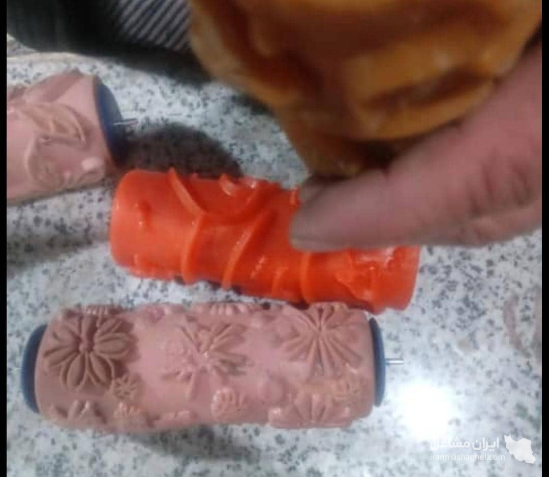 آموزش صددرصد تولید غلطک های طرحدار سه سوت در اصفهان